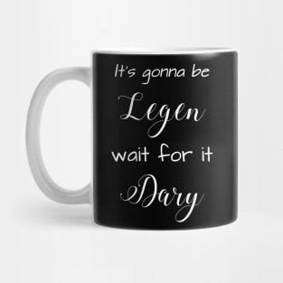 Legendary - Barney Stinson - How I met your mother black Mug